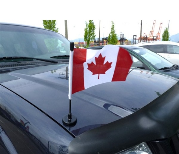 magnetic car flag
